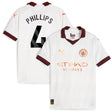 Manchester City Puma Away Shirt 2023-24 - Kids with Phillips 4 printing - Kit Captain