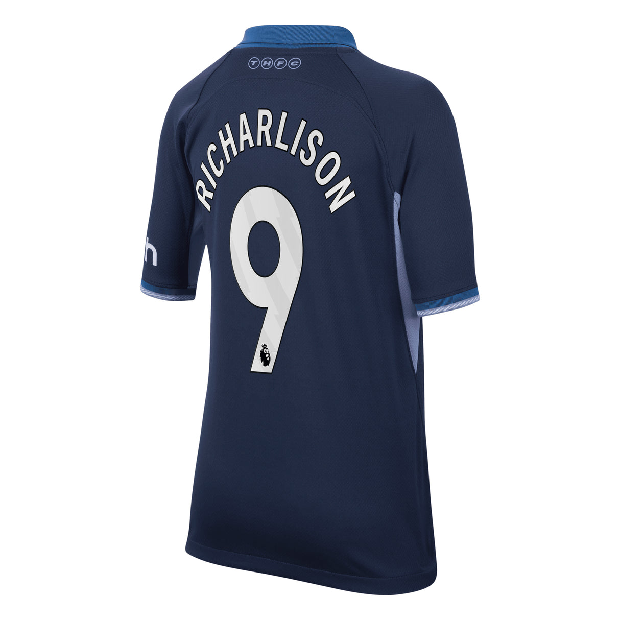 Tottenham Hotspur Nike Away Stadium Shirt 2023-24 - Kids with Richarlison 9 printing - Kit Captain