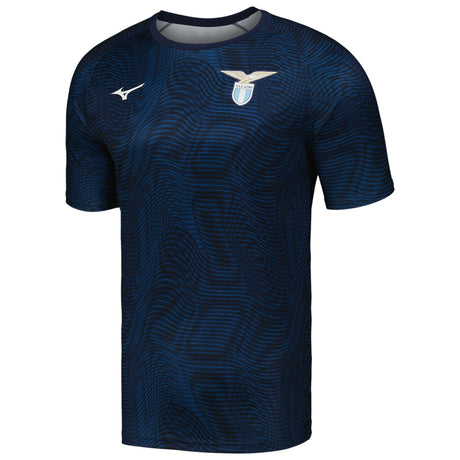 Lazio Mizuno Pre Match Jersey - Navy