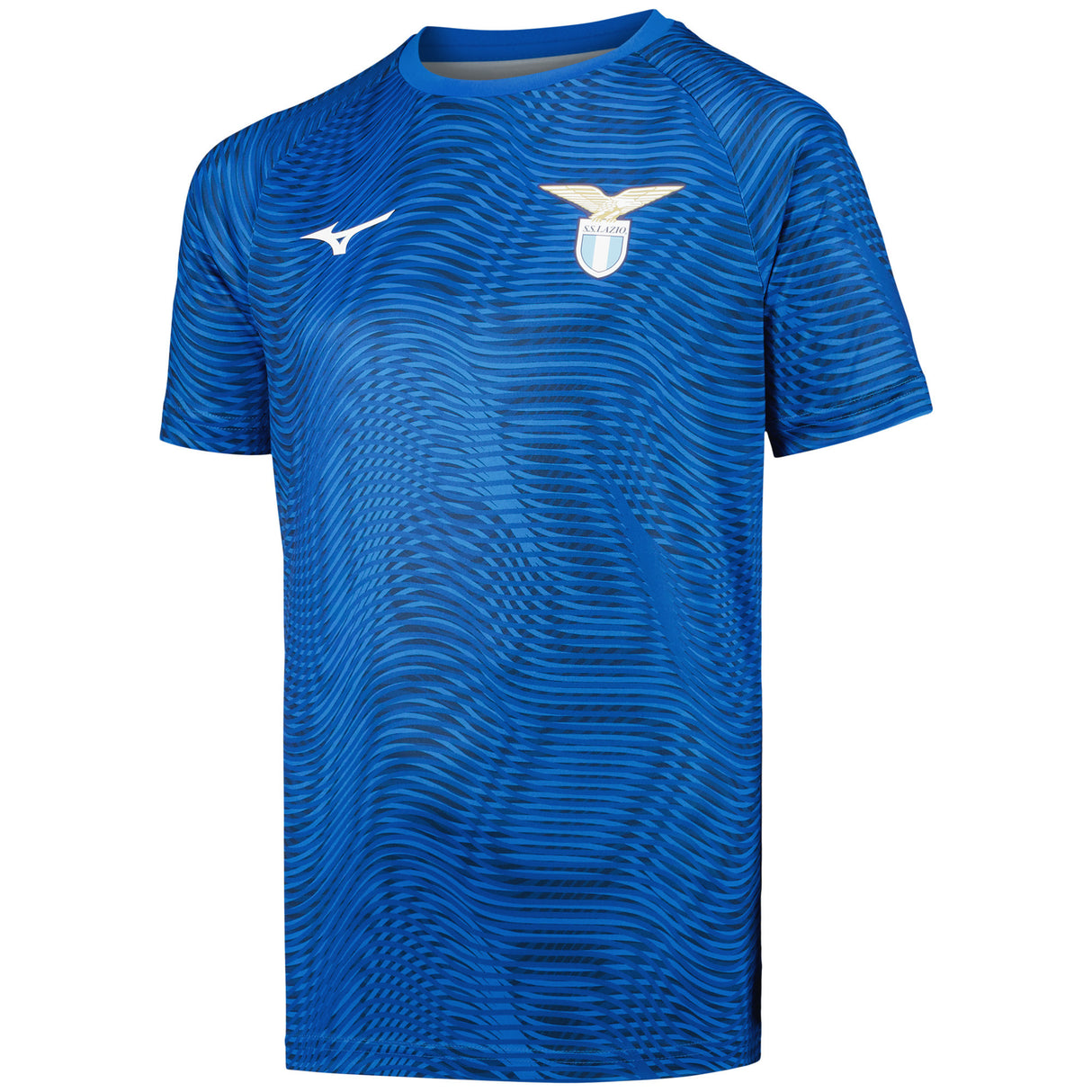 Lazio Mizuno Pre Match Jersey - Royal - Kids - Kit Captain