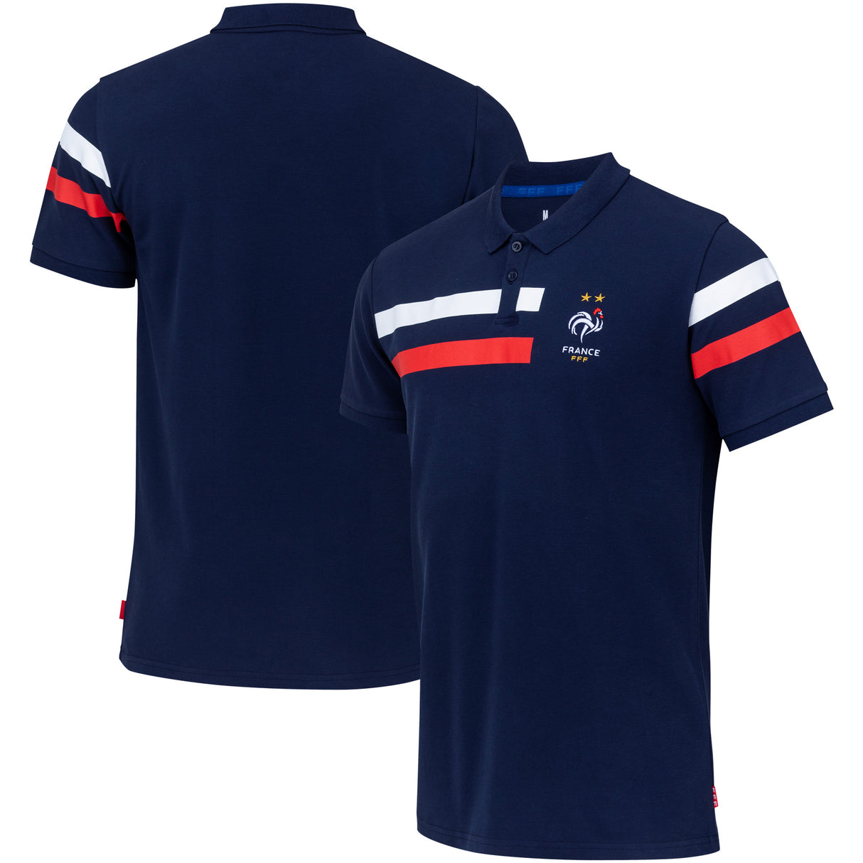 France Stirpe Polo - Blue - Mens - Kit Captain