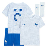 France Away Stadium Kit 2022 - Infants - Olivier Giroud 9 - Kit Captain