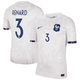 France Women Nike Away Stadium Shirt 2023-24 - Mens with Renard 3 printing - Kit Captain