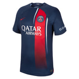 Paris Saint-Germain Nike Home Stadium Shirt 2023-24 with Ugarte 4 printing - Kit Captain