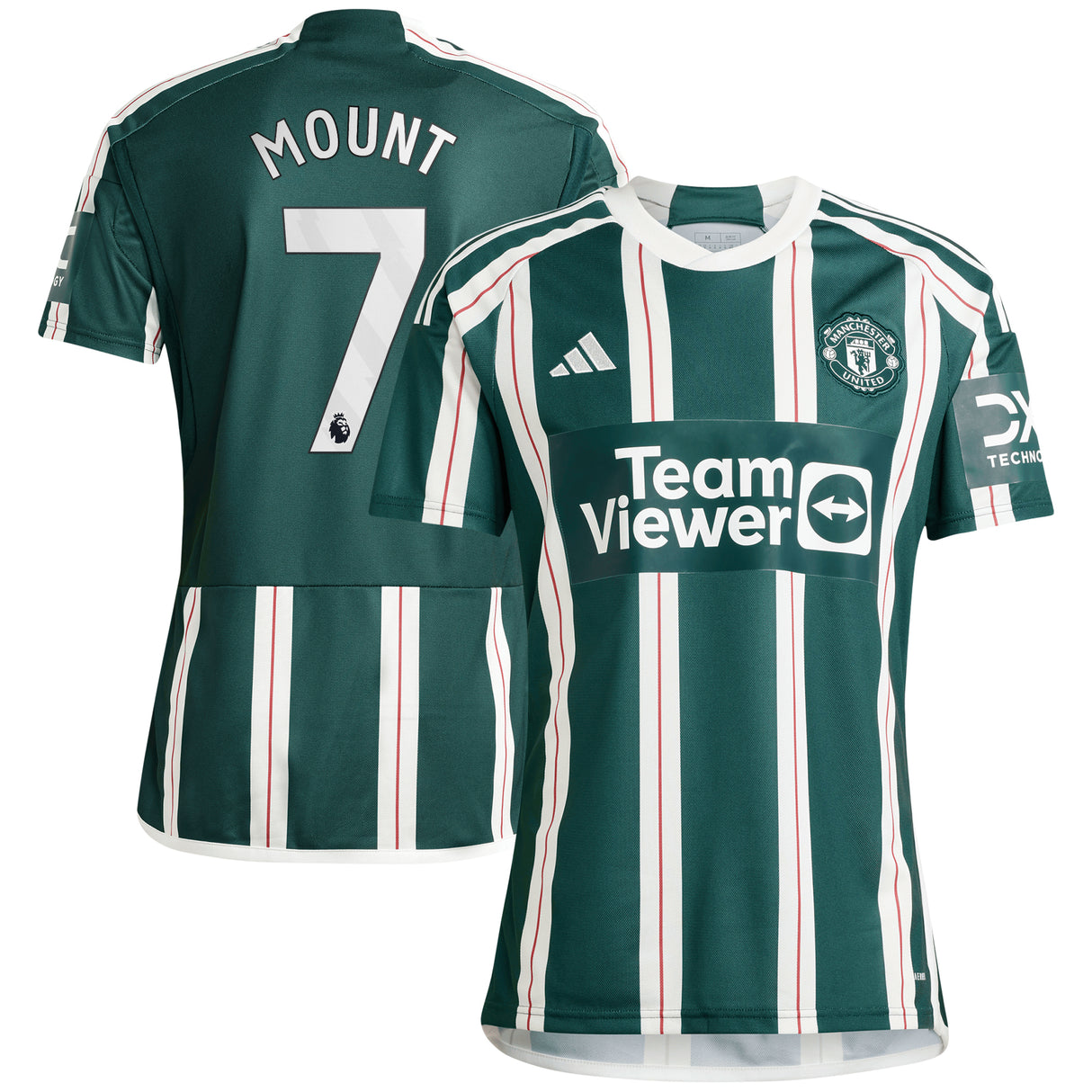Manchester United EPL adidas Away Shirt 2023-24 - With Mount 7 Printing