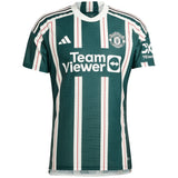Manchester United Cup Away Authentic Shirt 2023-24 with B.Fernandes 8 printing - Kit Captain