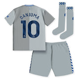 Everton Hummel Third Infant Kit 2023-24 with Danjuma 10 printing - Kit Captain