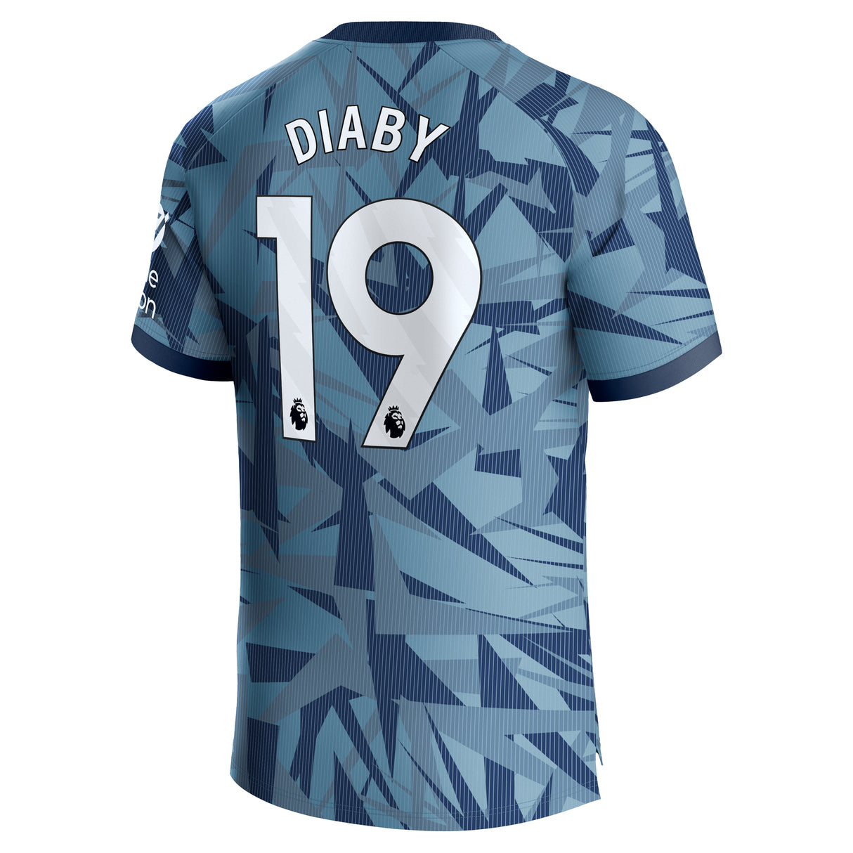 Aston Villa Third Shirt 2023-24 with Diaby 19 printing - Kit Captain