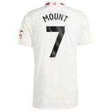 Manchester United EPL adidas Third Authentic Shirt 2023-24 -  With Mount 7 Printing - Kit Captain