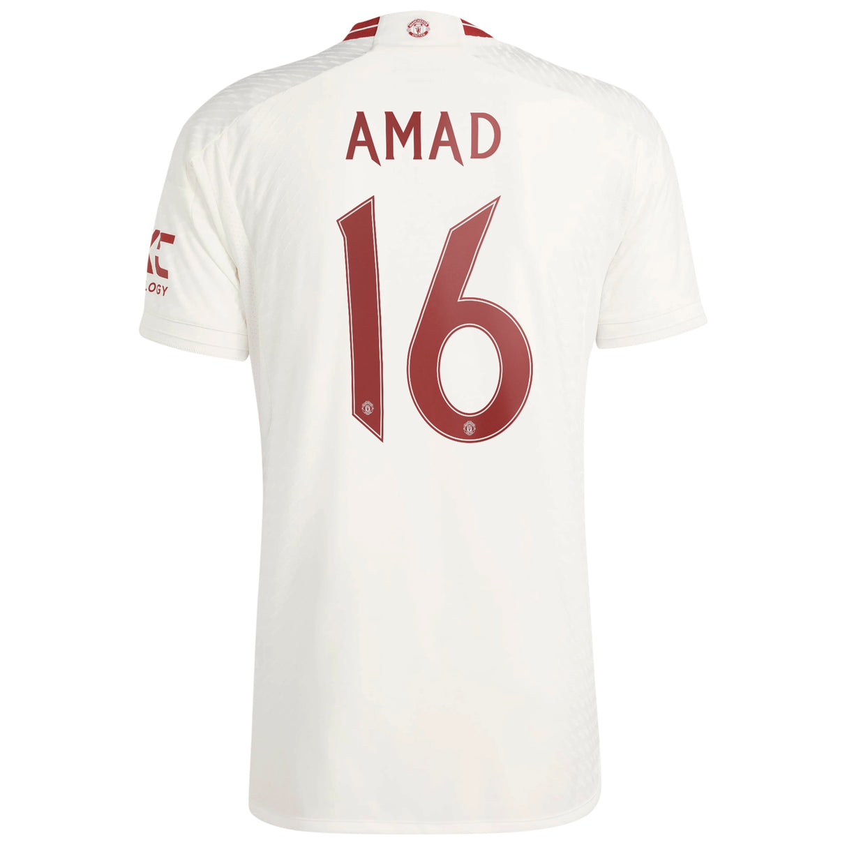 Manchester United Cup Third Authentic Shirt 2023-24 with Amad 16 printing - Kit Captain