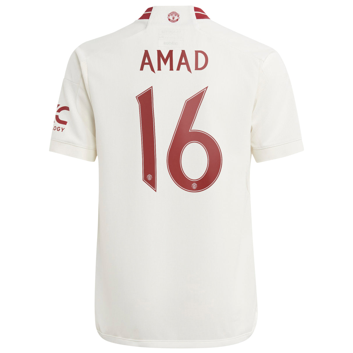 Manchester United Cup Third Shirt 2023-24 - Kids with Amad 16 printing - Kit Captain