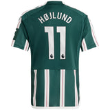 Manchester United EPL Away Shirt 2023-24 - Kids with Højlund 11 printing - Kit Captain
