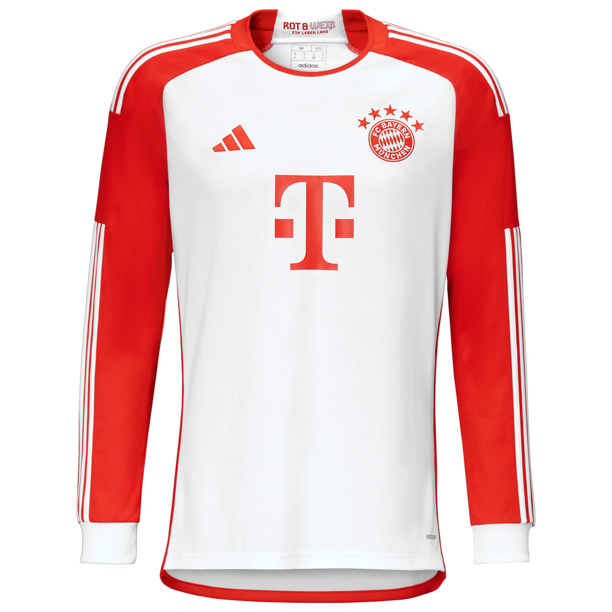 FC Bayern adidas Home Shirt 2023-24 - Kids - Long Sleeve - Harry Kane 9 - Kit Captain