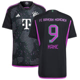 FC Bayern adidas Away Authentic Shirt 2023-24 - Harry Kane 9 - Kit Captain