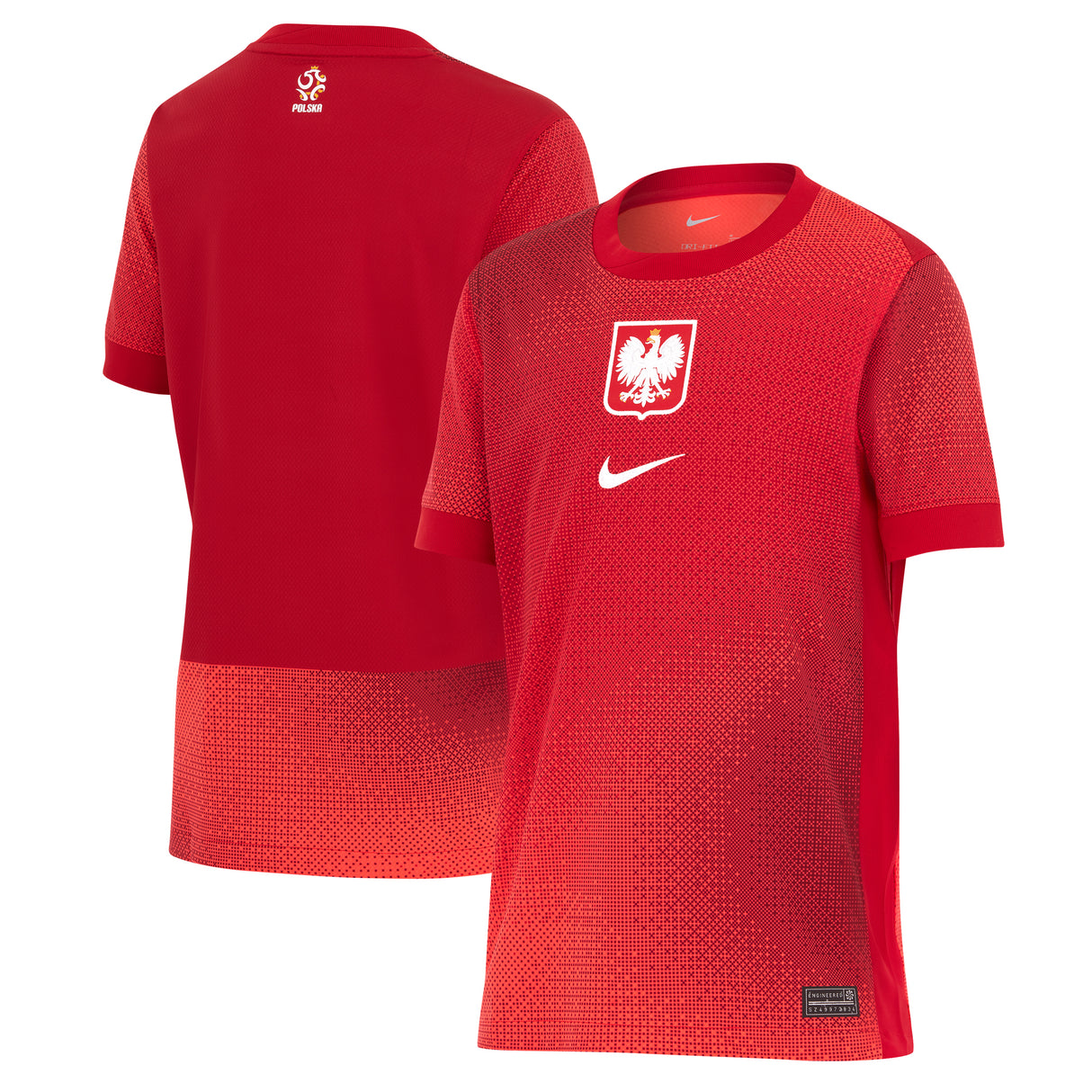 Poland Nike Away Stadium Shirt - 2024 - Kids