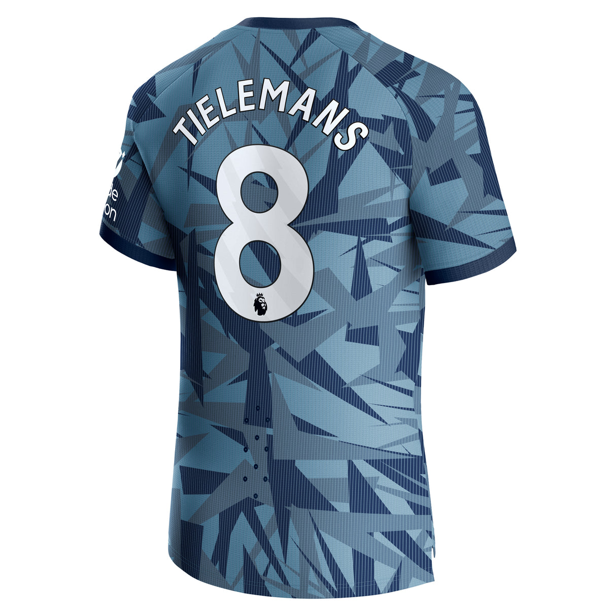 Aston Villa Third Pro Shirt 2023-24 with Tielemans 8 printing - Kit Captain