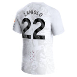 Aston Villa Castore Away Pro Shirt 2023-24 with Zaniolo 22 printing - Kit Captain