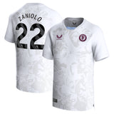 Aston Villa Castore Away Shirt 2023-24 - Kids with Zaniolo 22 printing - Kit Captain