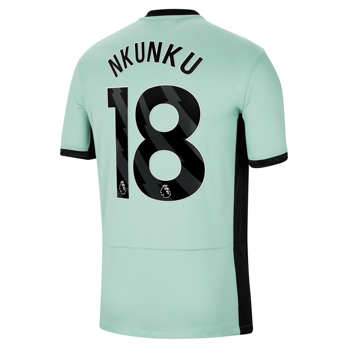 Chelsea Third Stadium Shirt 2023-24 with Nkunku 18 printing - Kit Captain