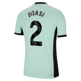 Chelsea Third Vapor Match Shirt 2023-24 with Disasi 2 printing - Kit Captain