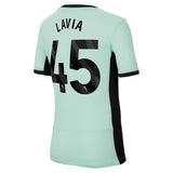 Chelsea Third Stadium Shirt 2023-24 - Kids with Lavia 45 printing - Kit Captain