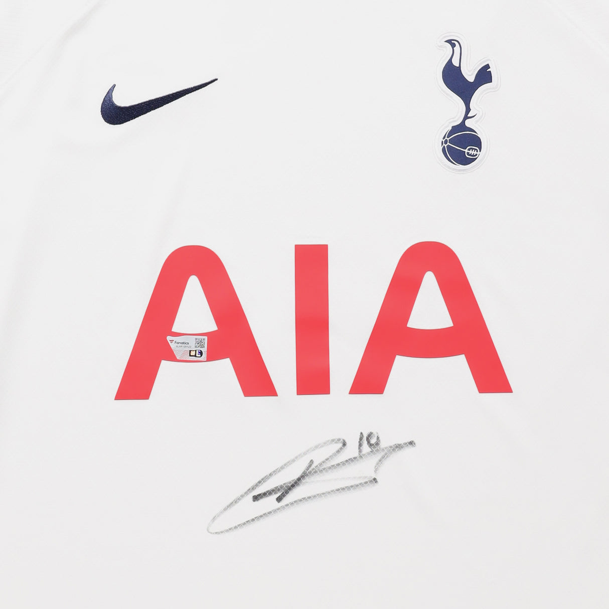 Harry Kane Tottenham Hotspur Autographed 2022-23 White Nike Replica Jersey - Kit Captain