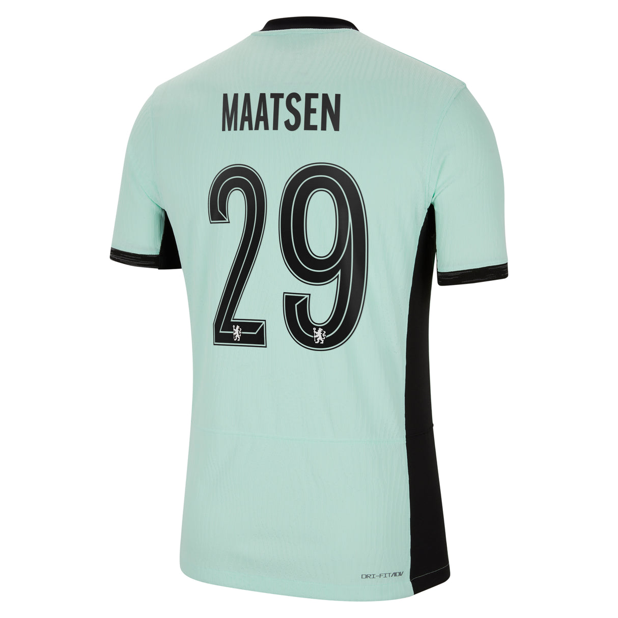 Chelsea Cup Third Vapor Match Shirt 2023-24 with Maatsen 29 printing - Kit Captain