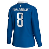 Everton WSL Hummel Home Shirt 2023-24 - Long Sleeve - Kids -  Vanhaevermaet 8 printing - Kit Captain