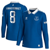 Everton WSL Hummel Home Shirt 2023-24 - Long Sleeve - Kids -  Vanhaevermaet 8 printing - Kit Captain