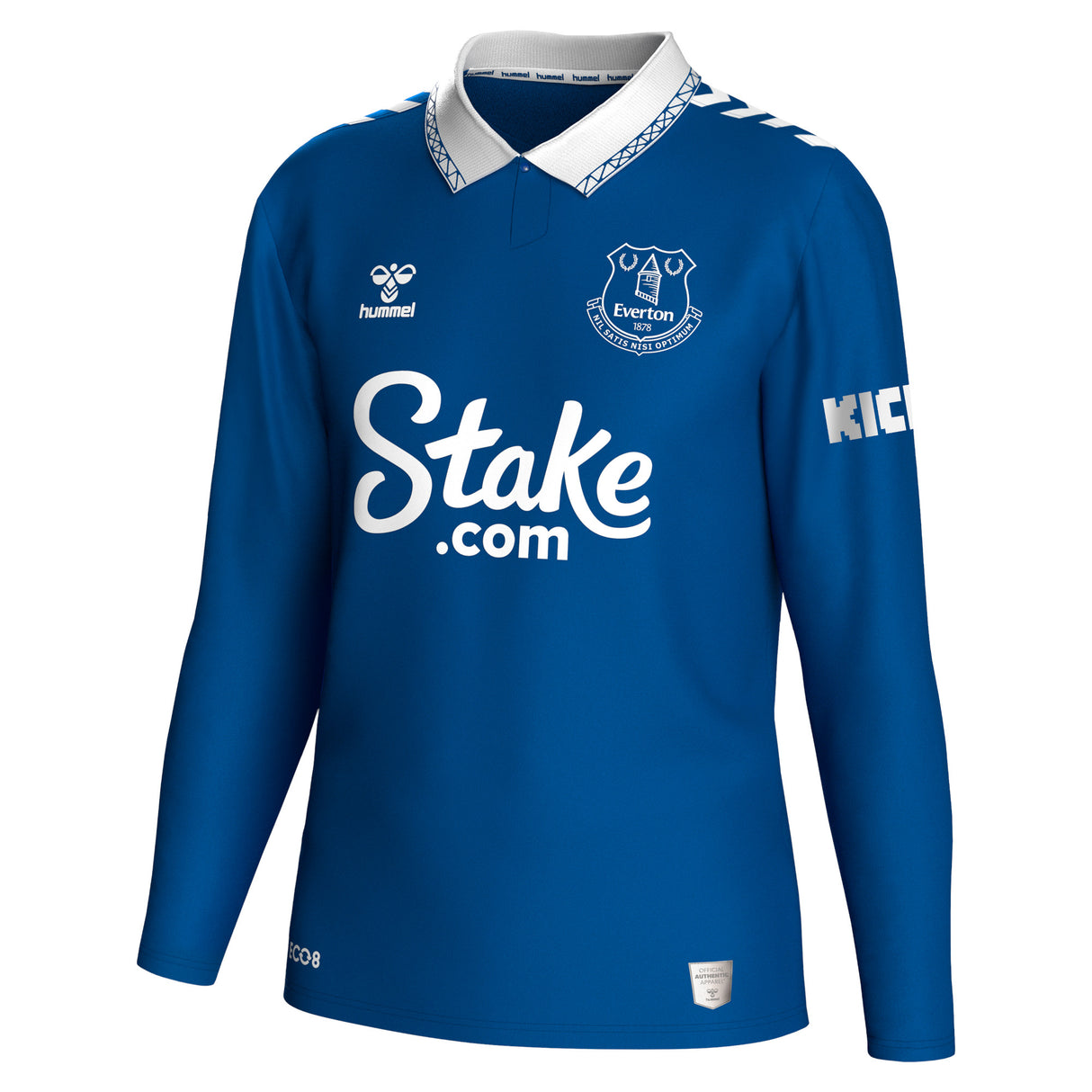 Everton WSL Hummel Home Shirt 2023-24 - Long Sleeve -  Vanhaevermaet 8 printing - Kit Captain