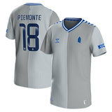 Everton WSL Hummel Third Shirt 2023-24 - Kids with Piemonte 18 printing - Kit Captain