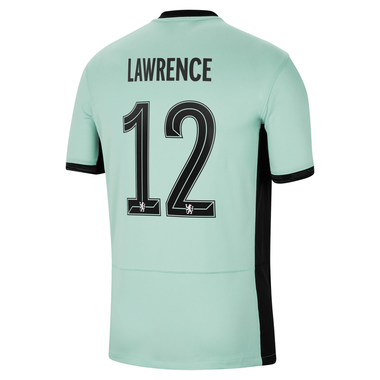 Chelsea Third Stadium Shirt 2023-24 with Lawrence 12 printing - Kit Captain