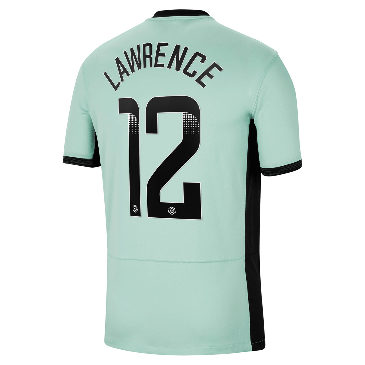 Chelsea WSL Third Stadium Shirt 2023-24 with Lawrence 12 printing - Kit Captain