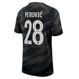 Chelsea Cup Nike Goalkeeper Stadium Shirt 2023-24 - Kids - with PetroviÄ‡ 28 printing - Kit Captain