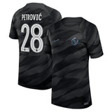 Chelsea Cup Nike Goalkeeper Stadium Shirt 2023-24 - Kids - with PetroviÄ‡ 28 printing - Kit Captain