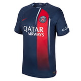 PSG Home Stadium Shirt 2023-24 with Champions League printing Hakimi 2 - Kit Captain