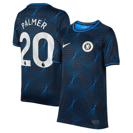 Chelsea Nike Away Stadium Shirt 2023-24 - Kids -With Palmer 20 Printing - Kit Captain