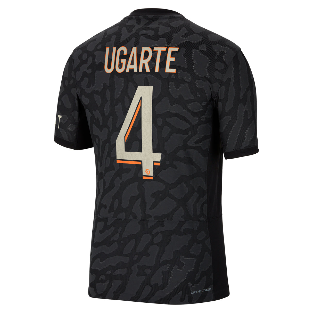 PSG x Jordan Third Dri-FIT ADV Match Shirt 2023-24 with Ugarte 4 printing - Kit Captain