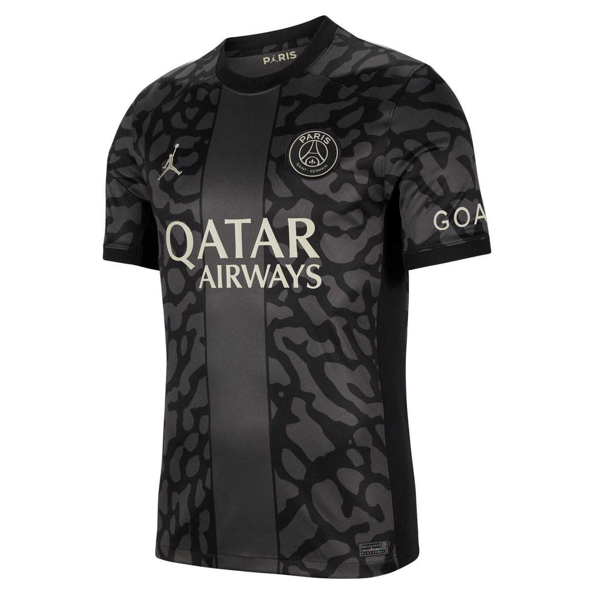 PSG x Jordan Third Stadium Shirt 2023-24 with G.Ramos 9 printing - Kit Captain