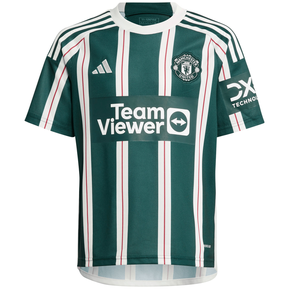 Manchester United EPL Away Shirt 2023-24 - Kids with Amrabat 4 printing - Kit Captain