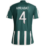 Manchester United Cup Away Shirt 2023-24 with Amrabat 4 printing