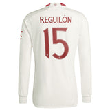 Manchester United Cup Third Authentic Shirt 2023-24 - Long sleeve with Reguilón 15 printing - Kit Captain