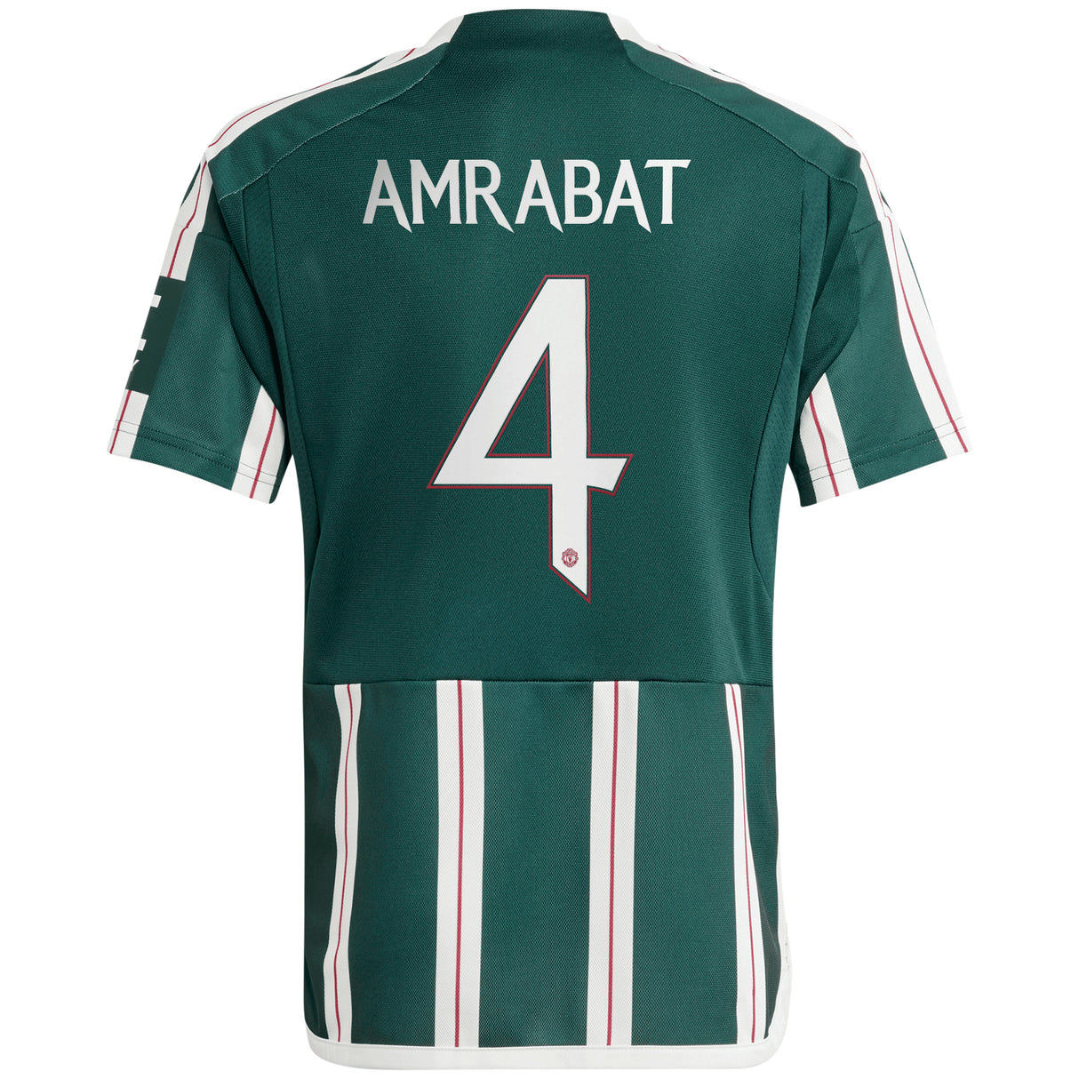 Manchester United Cup Away Shirt 2023-24 - Kids with Amrabat 4 printing - Kit Captain