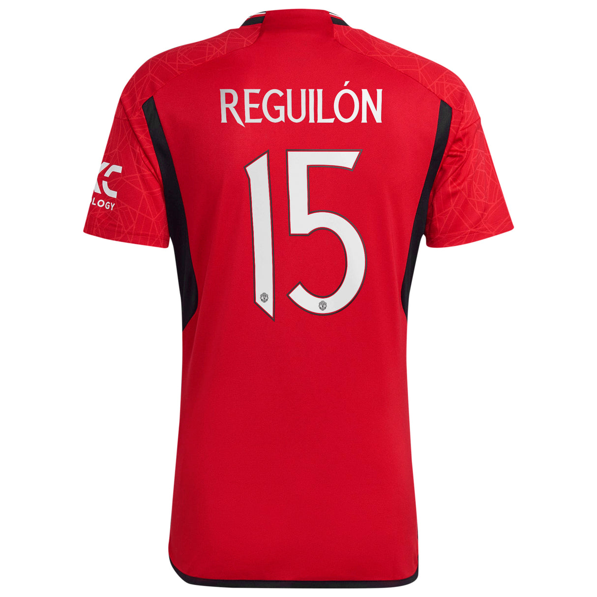 Manchester United Cup Home Shirt 2023-24 with Reguilón 15 printing - Kit Captain