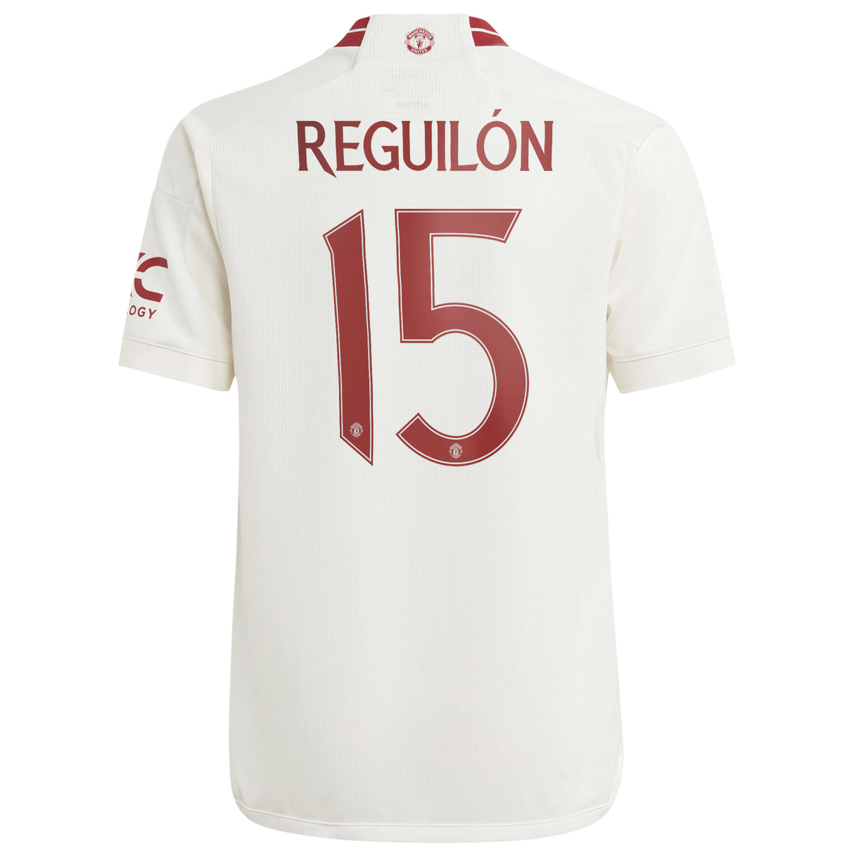 Manchester United Cup Third Shirt 2023-24 - Kids with ReguilÃ³n 15 printing - Kit Captain