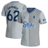 Everton Hummel Third Shirt 2023-24 with Onyango 62 printing