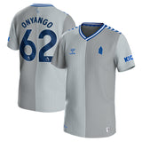 Everton Hummel Third Shirt 2023-24 - Kids with Onyango 62 printing