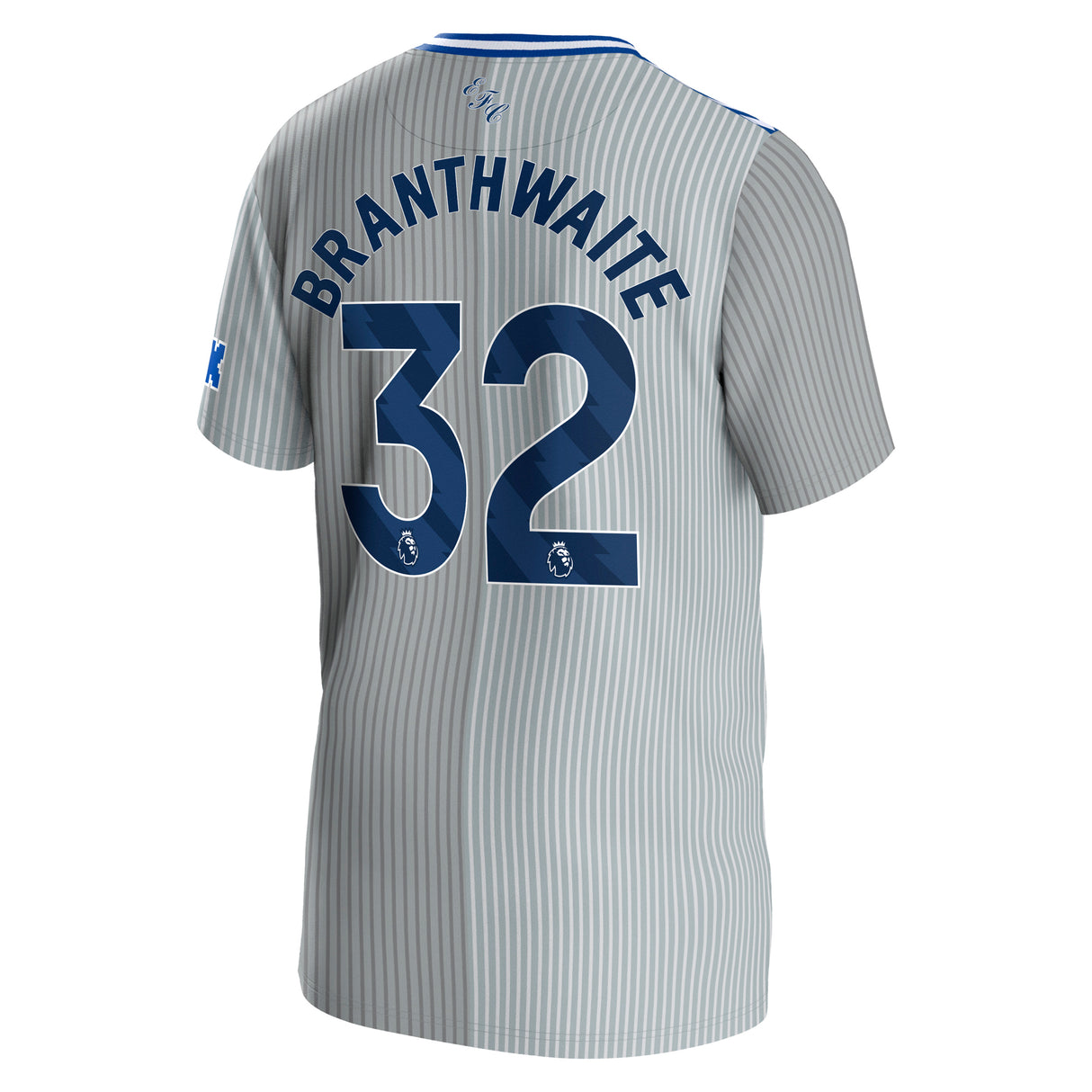 Everton Hummel Third Shirt 2023-24 - Kids with Branthwaite 32 printing - Kit Captain