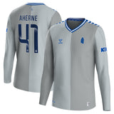 Everton WSL Hummel Third Shirt 2023-24 - Long Sleeve - Kids with Aherne 41 printing - Kit Captain