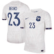 France Women Nike Away Stadium Shirt 2023-24 - Mens with Becho 23 printing - Kit Captain